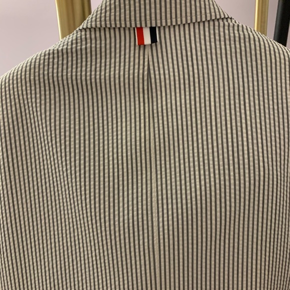 Thom Browne Seersucker Jacket Size 3 - Picture 7 of 8
